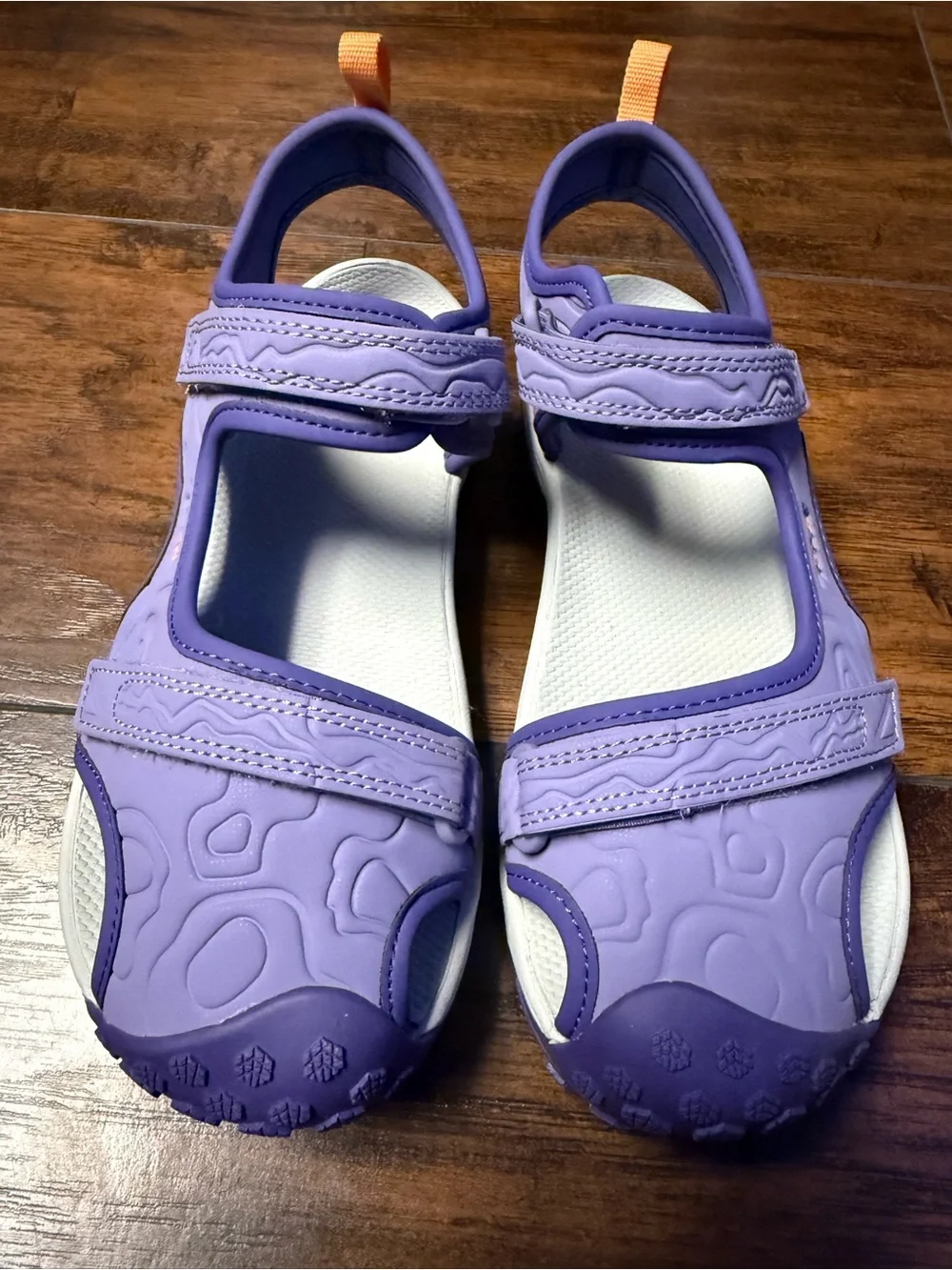 Teva Toachi Hydratrek Kids Lavender Sport Sandal with Hook and-Loop Size 4